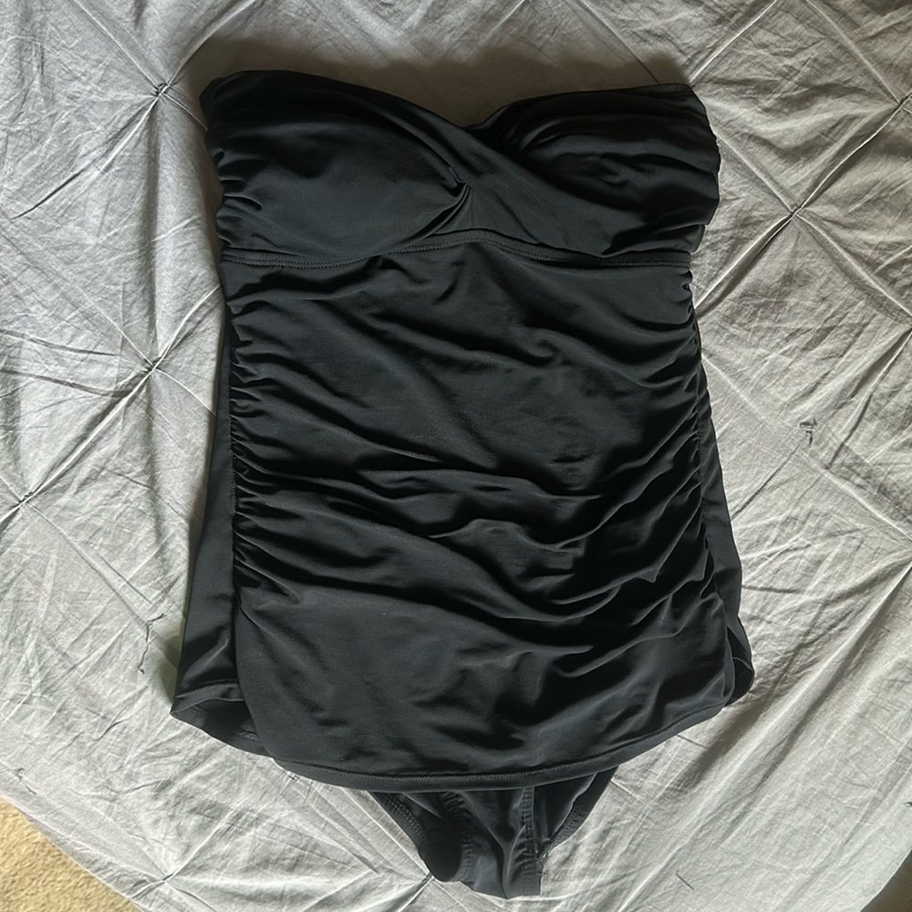 Jantzen strapless one piece